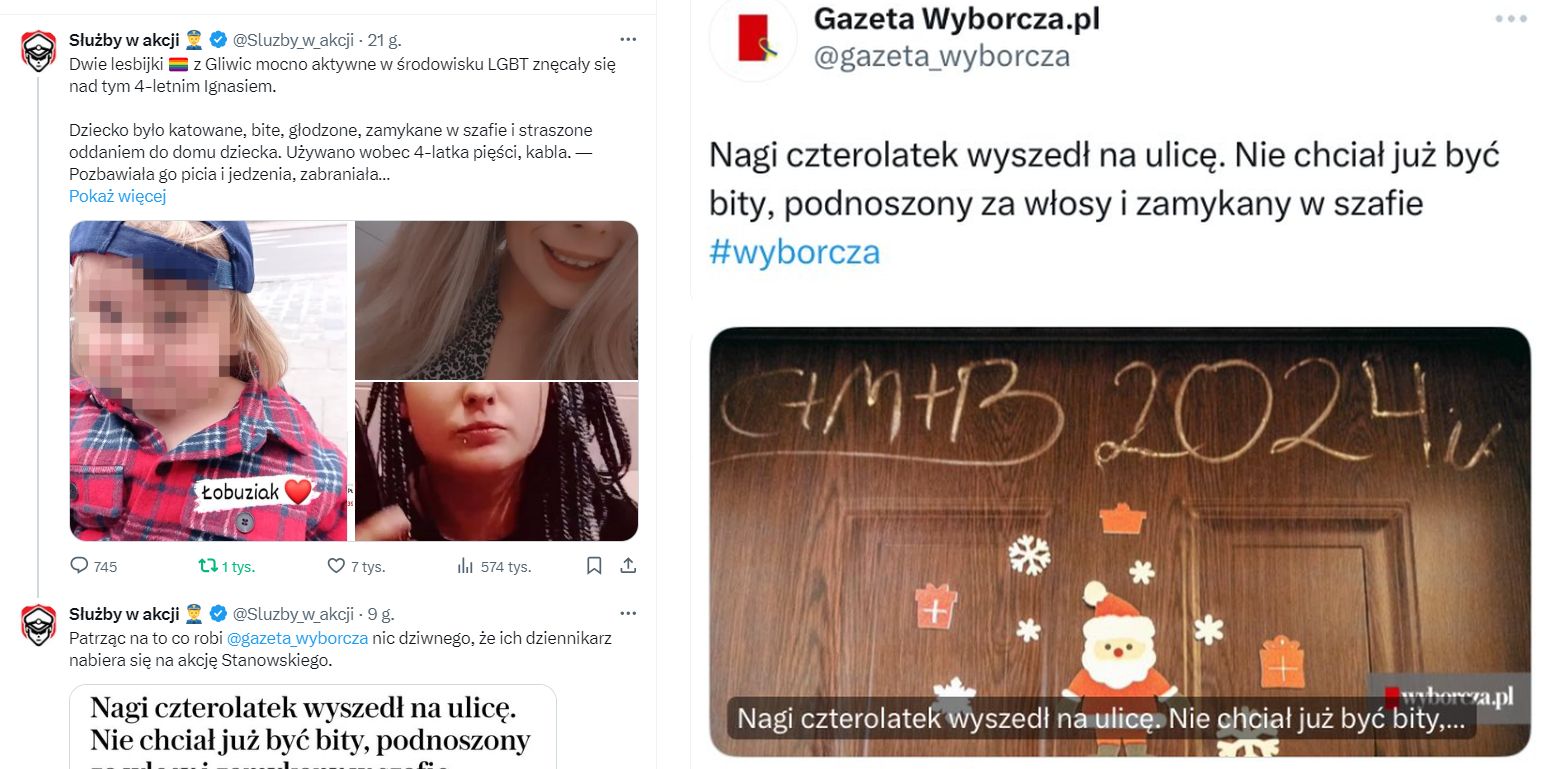 Typowy przypadek manipulacji, propagandy i tworzenia nieistniejącej rzeczywistości przez Gazetę W.